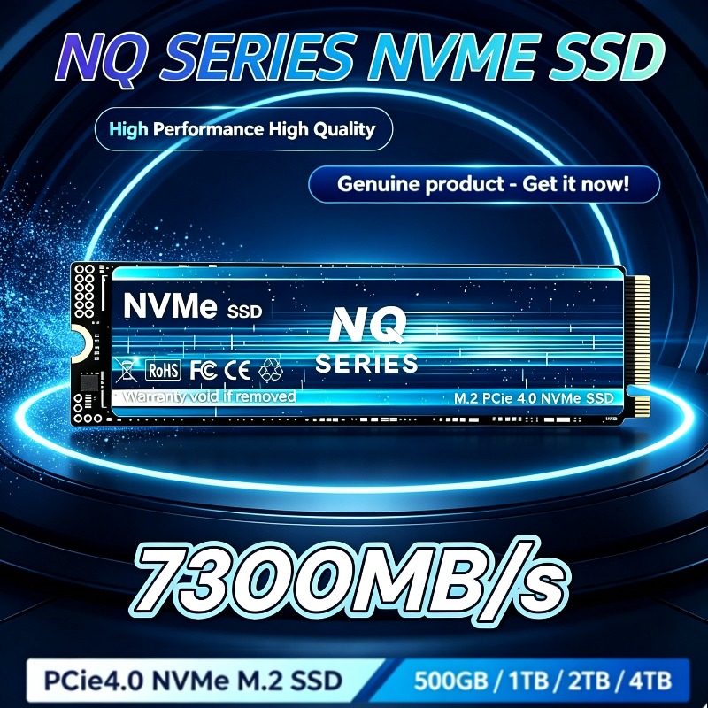M.2 Nvme 4Tb Pcie 4.0 Ssd - NQ SSD NVMe PCIe 4.0 M.2