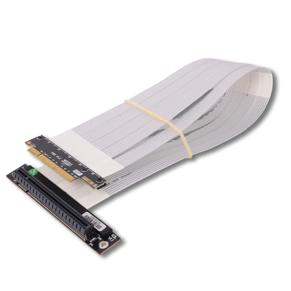 Cable de extensión ADT-Link PC - Pcie 4.0 X16 Riser Cable 90 Degree reseña y precio