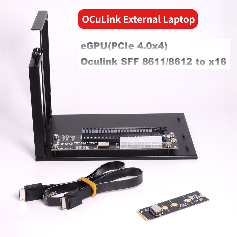 PCIe 4,0 X4 OCuLink portátiles - External Gpu Dock Pcie 4.0 Oculink reseña y precio