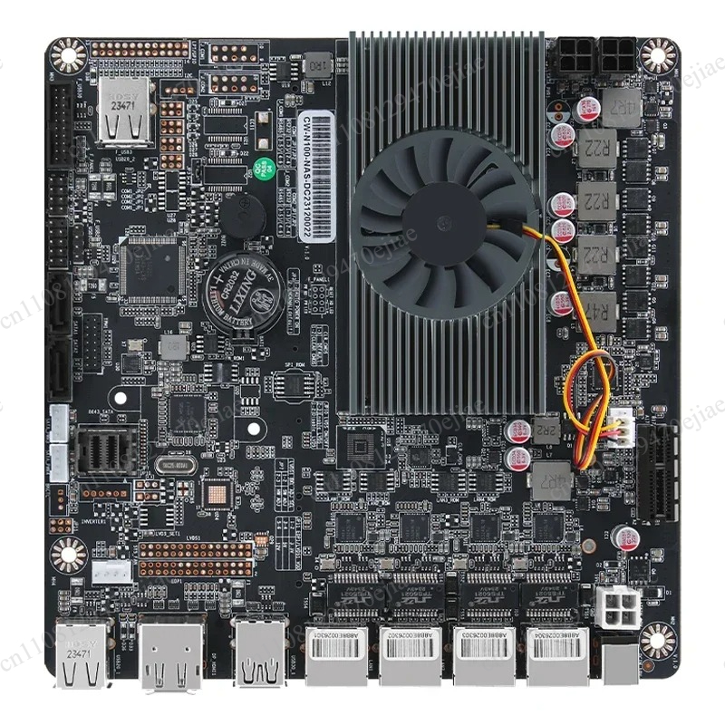 Placa base N100 Mini ITX NAS D - Nas Motherboard N100 6 Sata reseña y precio