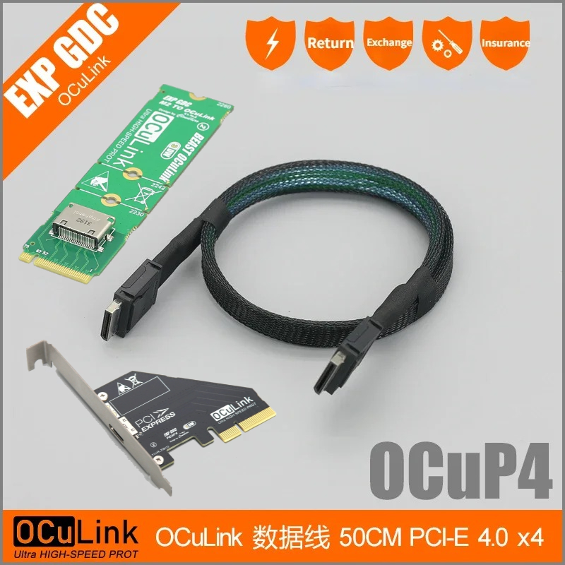 TH3P4 OCuP4 OCuLink Thunderbol - External Gpu Dock Pcie 4.0 Oculink reseña y precio