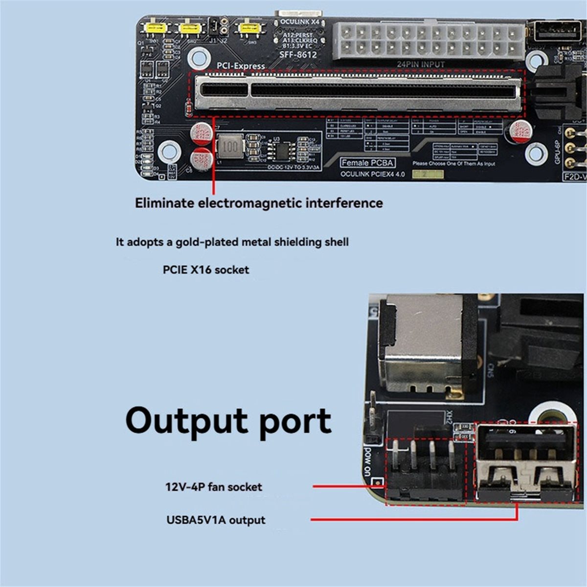 Nueva Tarjeta Gráfica Externa  - External Gpu Dock Pcie 4.0 Oculink reseña y precio