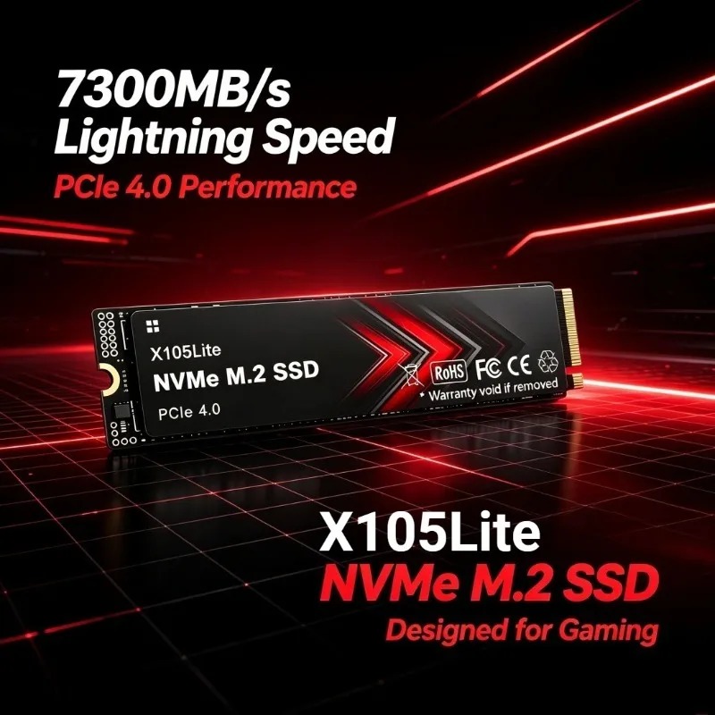 X105Lite M.2 NVMe SSD PCIe 4.0 - M.2 Nvme 4Tb Pcie 4.0 Ssd reseña y precio